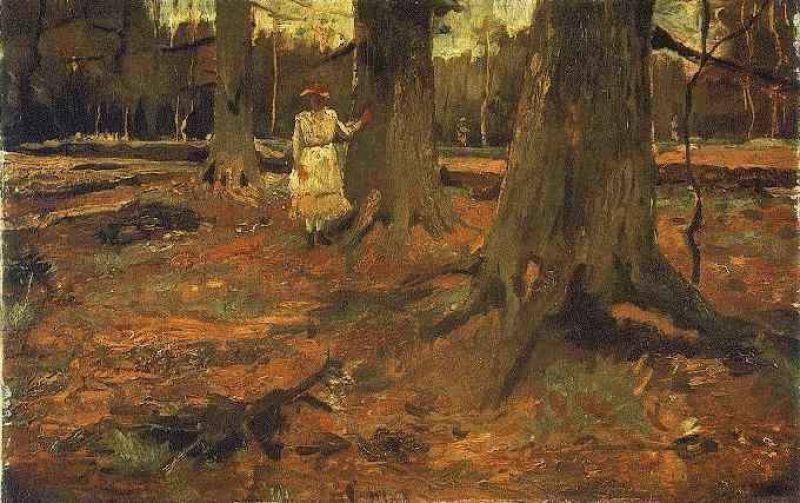 1882 femme en blanc dans le bois.jpg